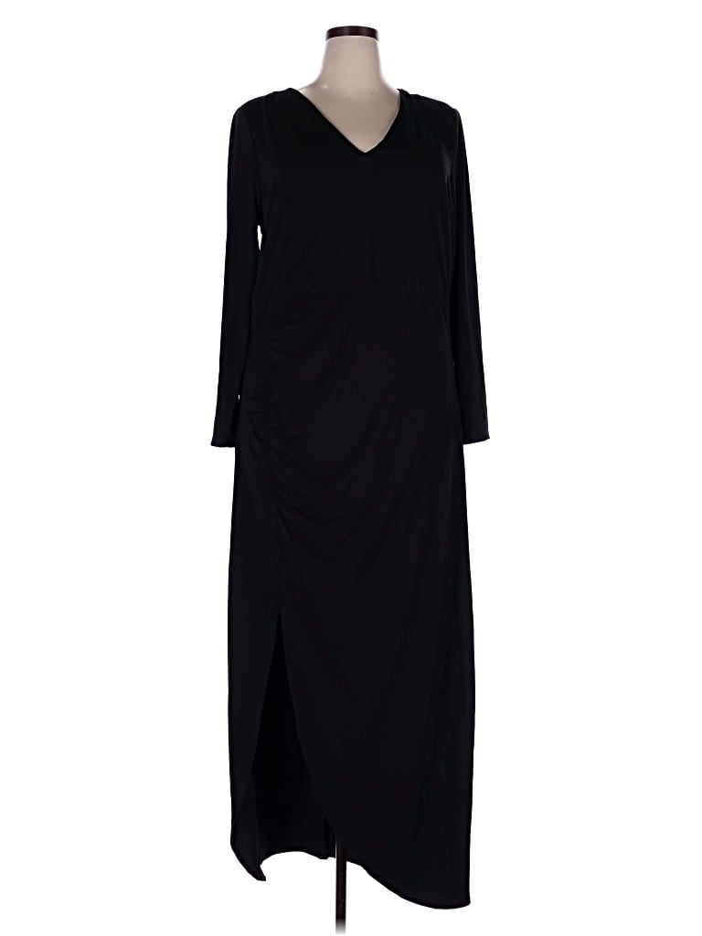 Pre-owned Eloquii Casual Dress In Black