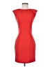 H&M 100% Polyester Solid Red Cocktail Dress Size 4 - photo 1