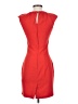 H&M 100% Polyester Solid Red Cocktail Dress Size 4 - photo 2