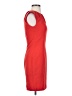H&M 100% Polyester Solid Red Cocktail Dress Size 4 - photo 4