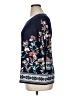 JM Collection Blue 3/4 Sleeve Top Size XL - photo 5