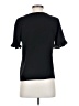 CeCe Black Short Sleeve Blouse Size S - photo 2