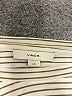 Vince. Stripes Ivory Short Sleeve Turtleneck Size L - photo 7