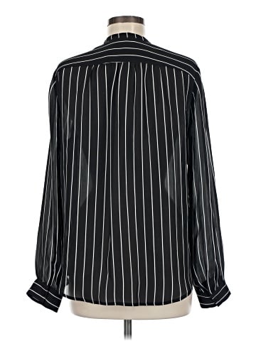 L'Agence Long Sleeve Silk Top (view 2)