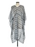 Echo 100% Polyester Gray Casual Dress One size - photo 2