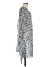 Echo 100% Polyester Gray Casual Dress One size - photo 4