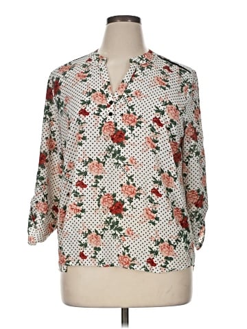Cure 3/4 Sleeve Blouse (view 1)