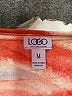 LOGO by Lori Goldstein Pink 3/4 Sleeve Blouse Size M - photo 7