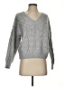 Hippie Rose 100% Polyester Chevron-herringbone Gray Pullover Sweater Size S - photo 1