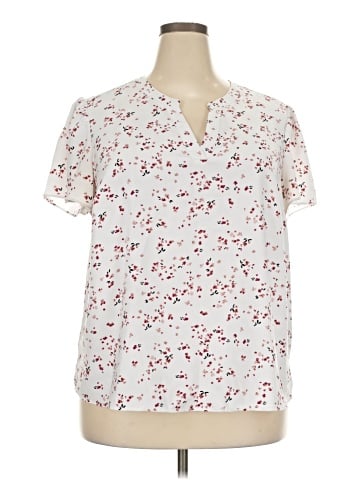 Hilary Radley Short Sleeve Blouse (view 1)