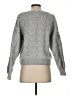 Hippie Rose 100% Polyester Chevron-herringbone Gray Pullover Sweater Size S - photo 2
