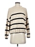 Love Tree 100% Polyester Stripes Ivory Pullover Sweater Size S - photo 1