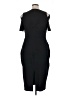 ASOS Solid Black Cocktail Dress Size 14 - photo 2