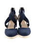 Talbots Blue Wedges Size 7 - photo 2