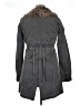 Roxy 100% Cotton Gray Coat Size XL - photo 2