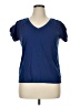 Basic Editions Blue Short Sleeve T-Shirt Size XL - photo 1