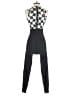 Salt Gypsy Argyle Black Jumpsuit Size M - photo 2