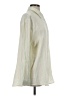 Sinstar Stripes Ivory Long Sleeve Button-Down Shirt Size S - photo 4