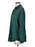 Zara 100% Polyester Green Long Sleeve Blouse Size S - photo 5