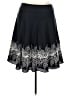 Ann Taylor Floral Blue Black Casual Skirt Size 18 - photo 1