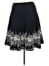 Ann Taylor Floral Blue Black Casual Skirt Size 18 - photo 2
