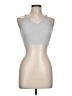 Ryka Color Block Solid Silver Tank Top Size L - photo 1