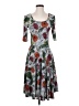 Lularoe Print Gray Cocktail Dress Size S - photo 1