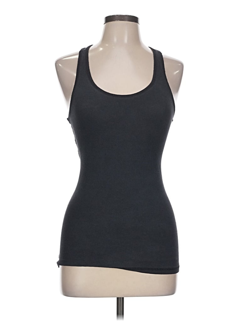 Pre-owned Assorted Brands Tank Top Black Halter Neckline Tops