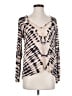Billabong 100% Rayon Ivory Long Sleeve Top Size M - photo 1