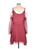 Kori America 100% Polyester Burgundy Cocktail Dress Size S - photo 2