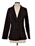 Betabrand Plaid Burgundy Blazer Size XS - photo 1