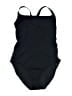 Athleta Solid Black One Piece Swimsuit Size M - photo 1