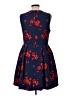 Gap Floral Blue Cocktail Dress Size 10 - photo 2