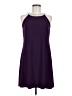 MSK Solid Purple Cocktail Dress Size M (petite) - photo 1