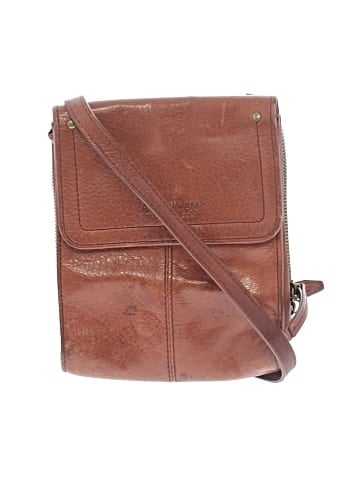 American Leather Co Leather Crossbody Bag (view 1)