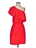 Express 100% Polyester Solid Red Cocktail Dress Size S - photo 1