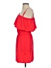 Express 100% Polyester Solid Red Cocktail Dress Size S - photo 5