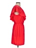 Express 100% Polyester Solid Red Cocktail Dress Size S - photo 4