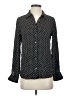 Equipment 100% Silk Polka Dots Black Blouse Size S - photo 1