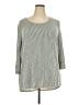 W5 Gray 3/4 Sleeve Top Size 2X - photo 1