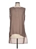 Worthington 100% Polyester Brown Sleeveless Blouse Size L - photo 1