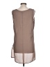 Worthington 100% Polyester Brown Sleeveless Blouse Size L - photo 2