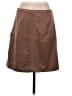 Artisan NY Solid Brown Casual Skirt Size 4 - photo 2