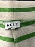 Kule 100% Cotton Stripes Green Shorts Size M - photo 3