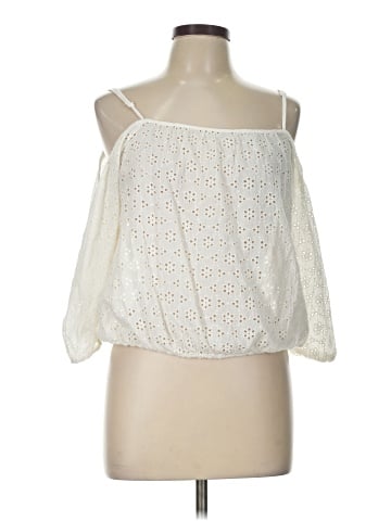 American Eagle Outfitters 3/4 Sleeve Blouse (view 1)