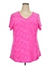 90 Degree by Reflex Pink Active T-Shirt Size 2X - photo 1