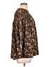 J.Jill 100% Viscose Brown Long Sleeve Blouse Size L - photo 4