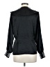 Unbranded 100% Polyester Black Long Sleeve Blouse Size 8 - photo 2