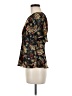 Hem & Thread 100% Polyester Black Short Sleeve Blouse Size M - photo 5