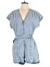 Joie Chevron-herringbone Blue Romper Size M - photo 1